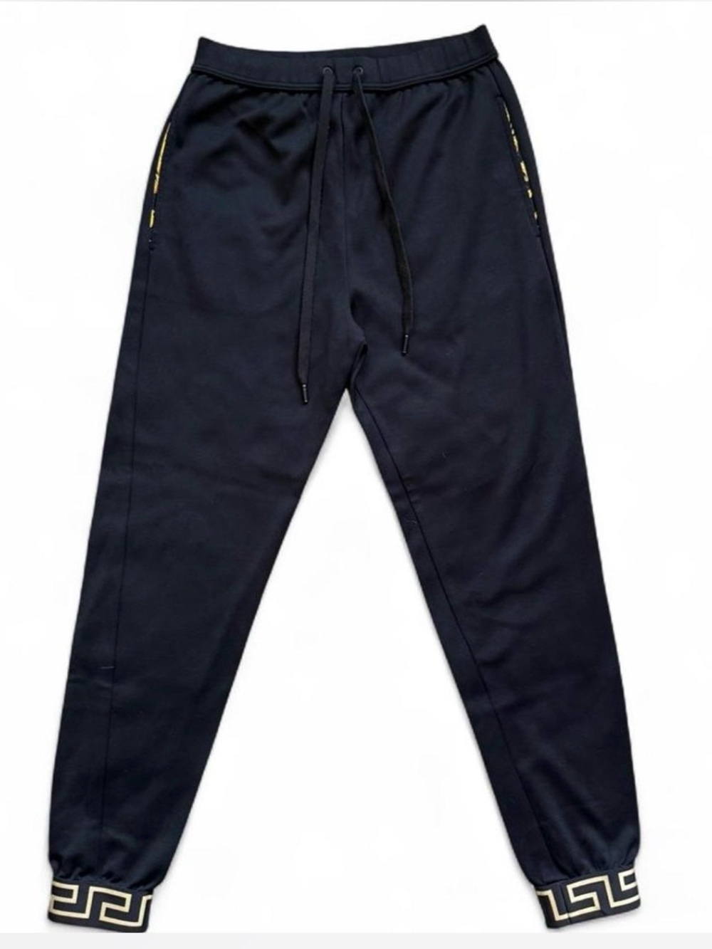 Versace Greca Barocco black joggers Size XS Women’s